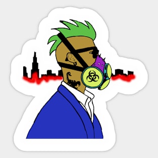 Punkapolypse Quarantine Sticker